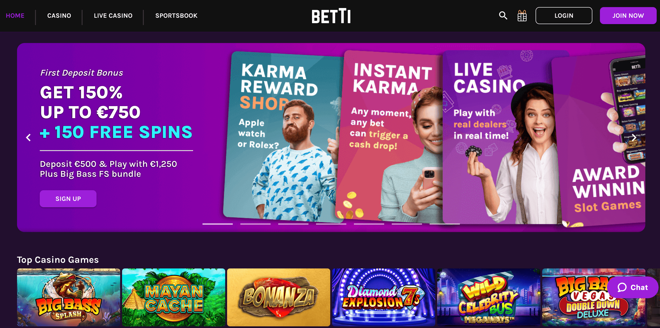 Betti casino